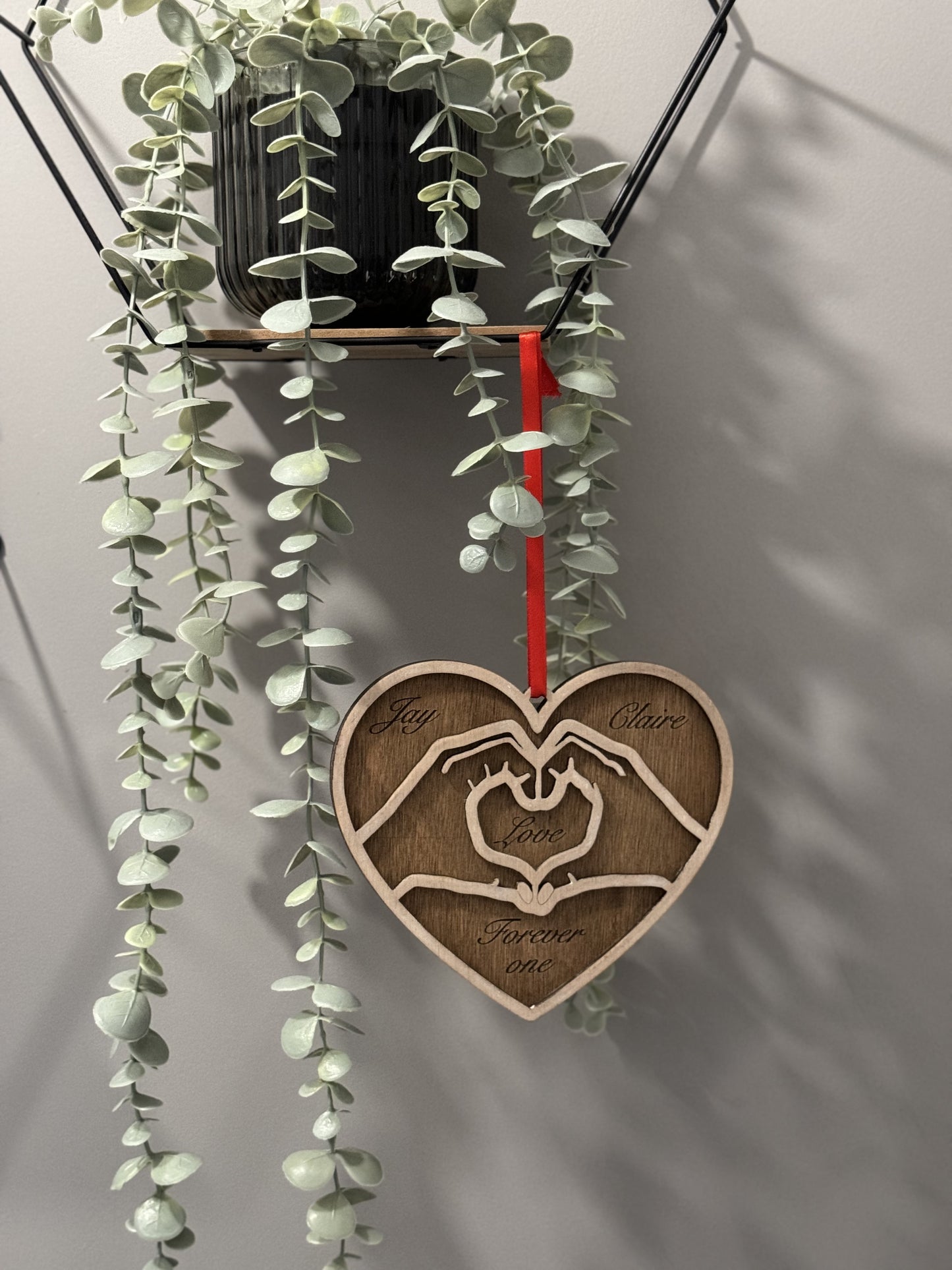 Heart Hands Hanging Decoration