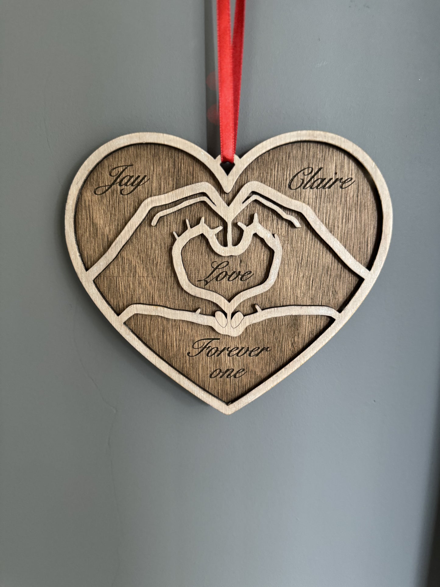 Heart Hands Hanging Decoration