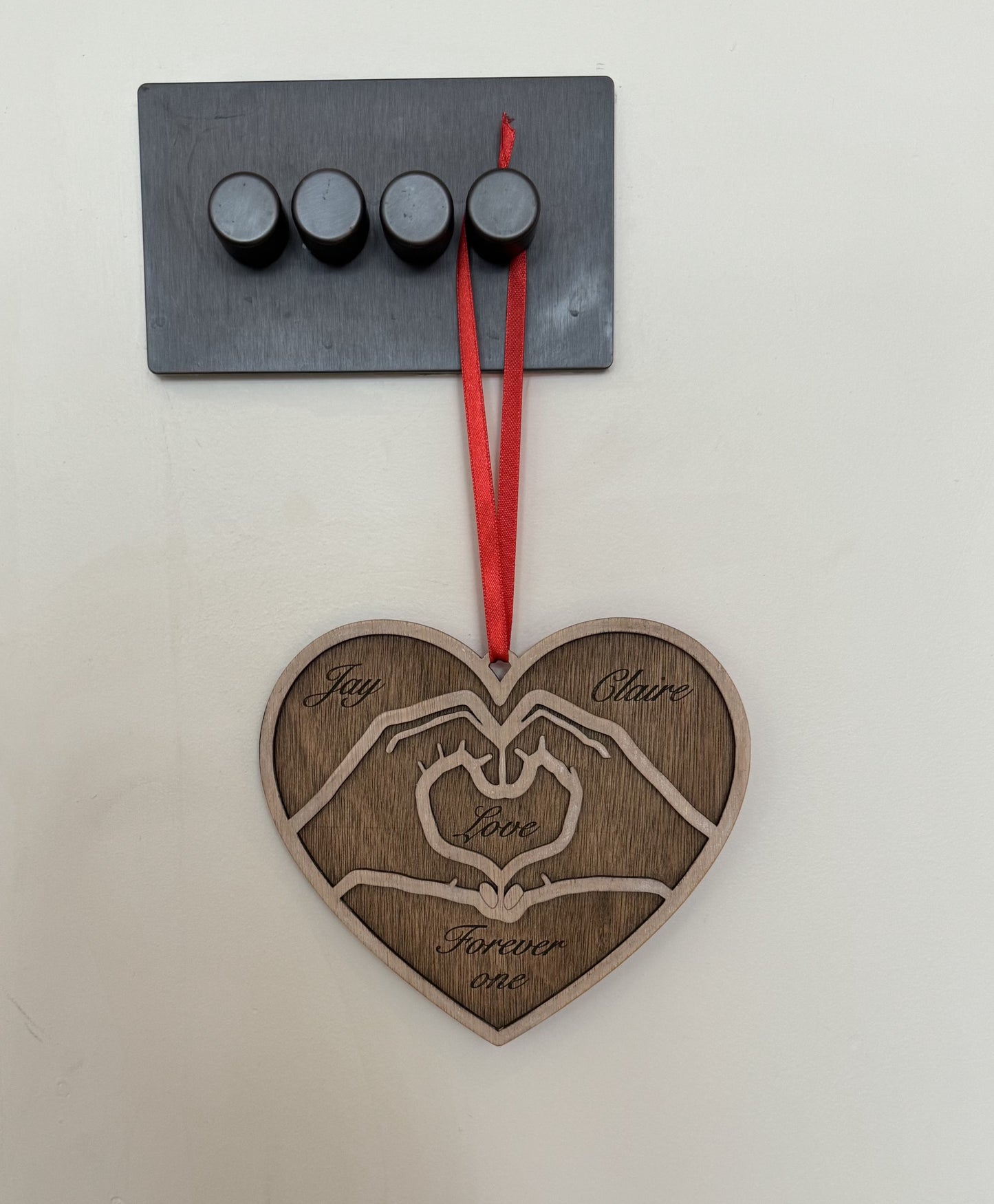 Heart Hands Hanging Decoration