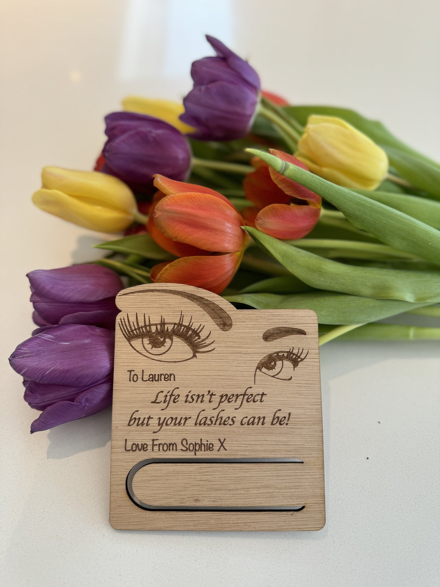 Eyelash Gift Voucher/Money Holder