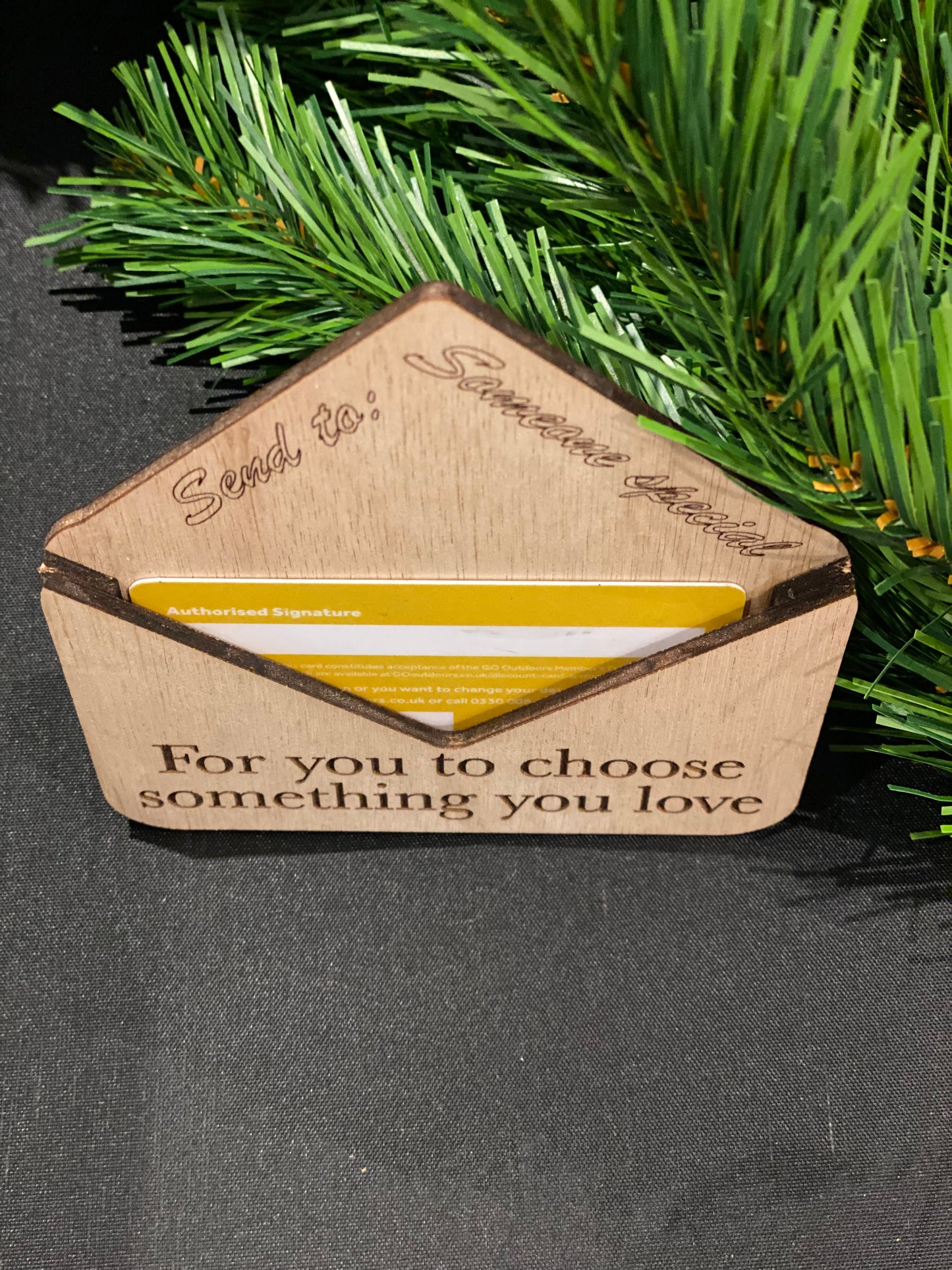 Envelope Gift Card Holder